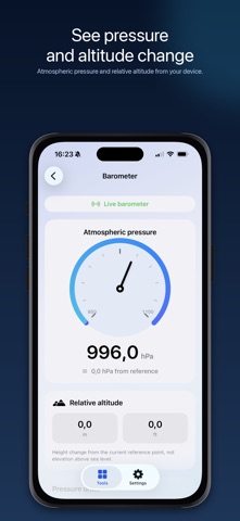 Universal Toolbox: Level iPhone screenshot