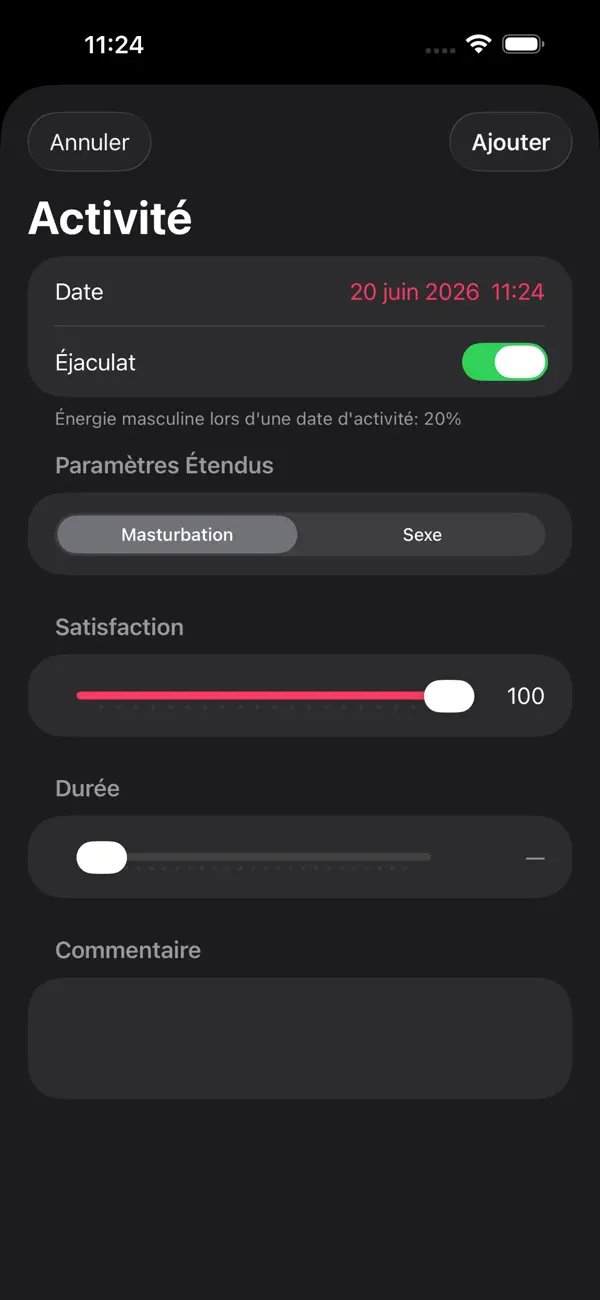 Screenshot #3 pour Énergie Masculine