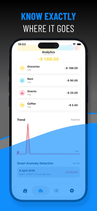 Cura: Smart Expense Tracker Screenshot 6 of 6
