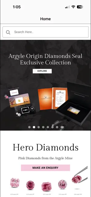 Ellendale Diamonds Australia screenshot 1