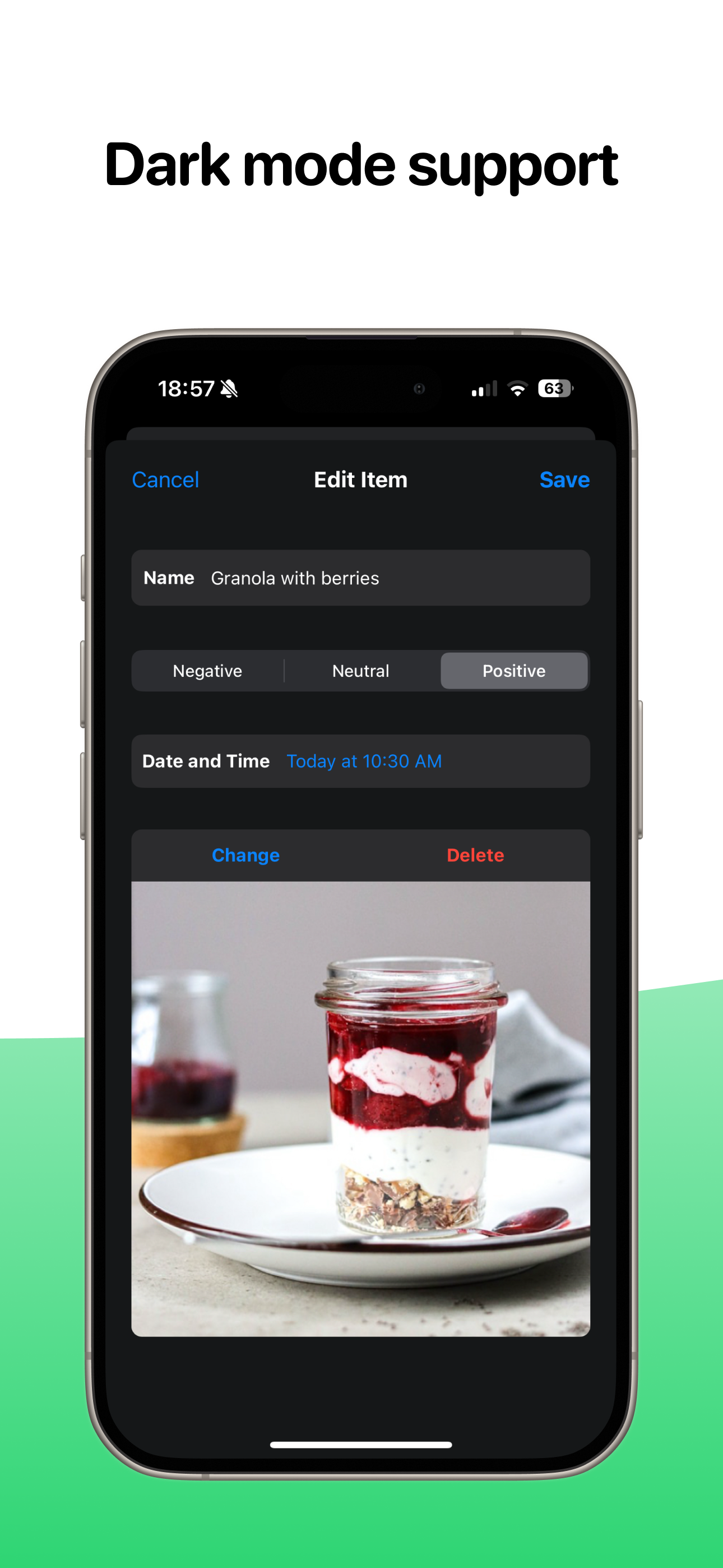 Simple Food Tracker screenshot 8