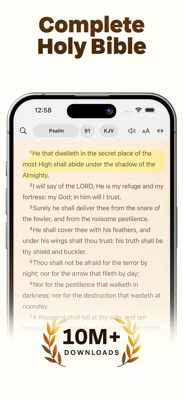 Screenshot #1 pour Bible Offline JFA