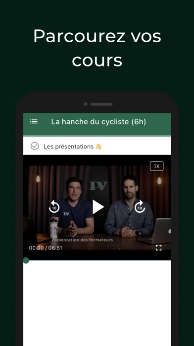 Screenshot 3 of Physiovélo App