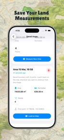 Survey Area Calculator Tool screenshot