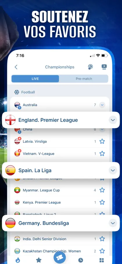 Screenshot 4 von 6 zu Paris Sportifs ― 1xBet CI