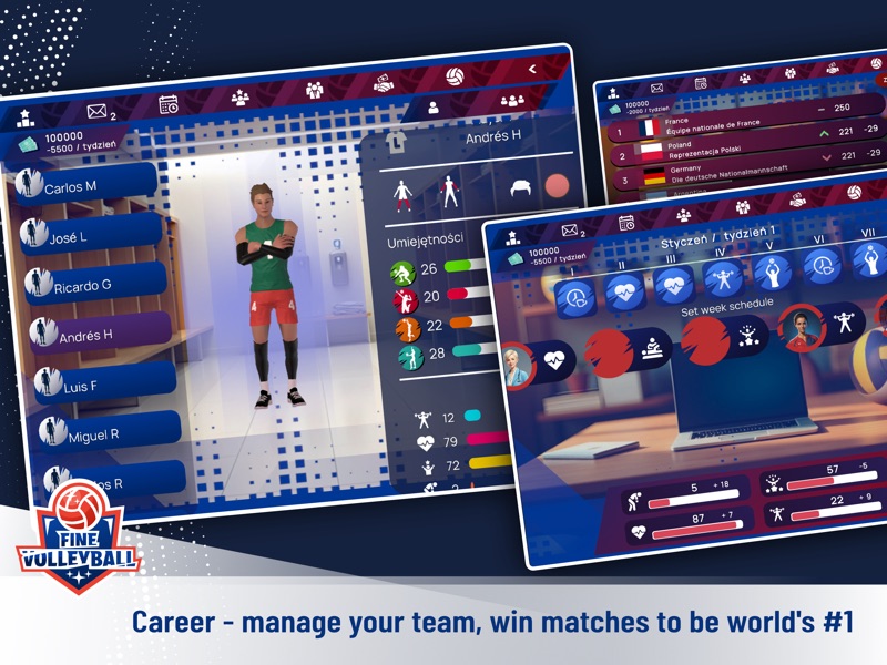 Fine Volleyball - Vôlei 3D screenshot 10