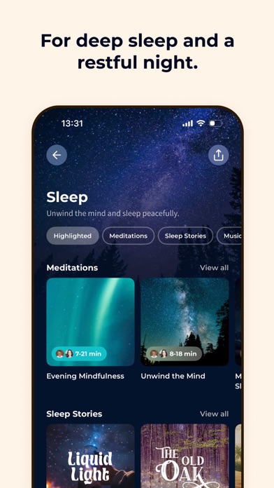 Meditation Moments - Guided iPhone screenshot 4 - Health & Fitness app