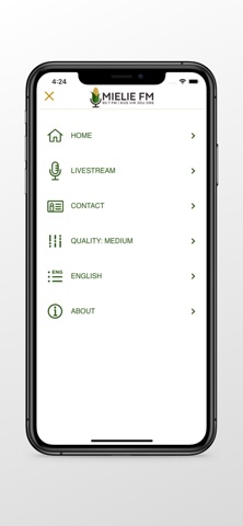 Mielie FM iPhone screenshot
