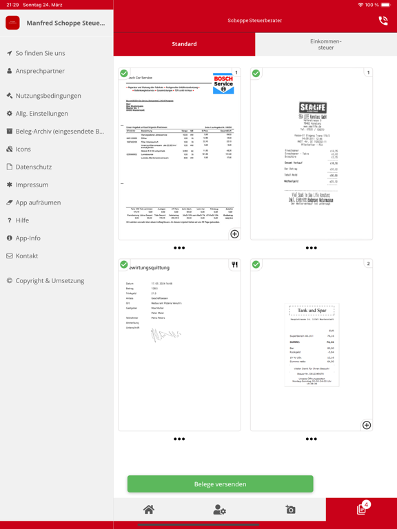 Screenshot #6 pour Manfred Schoppe Steuerberatung