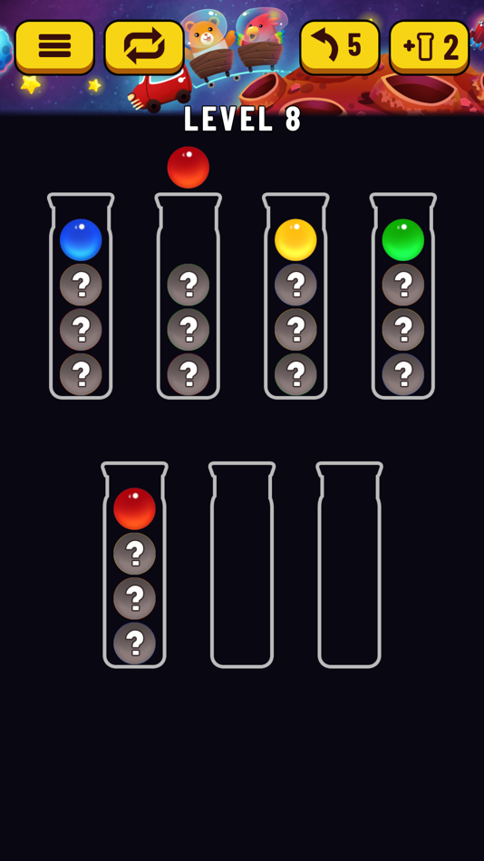 #3. Ball Sort Puzzle (iOS) Bởi: HM Games Pty Ltd