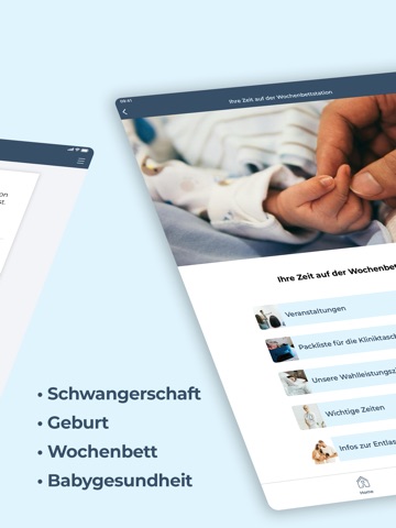 Geburtenbegleiter iPad screenshot