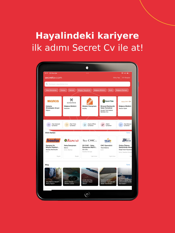 Screenshot #4 pour Secretcv - İş İlanı Ara & Bul