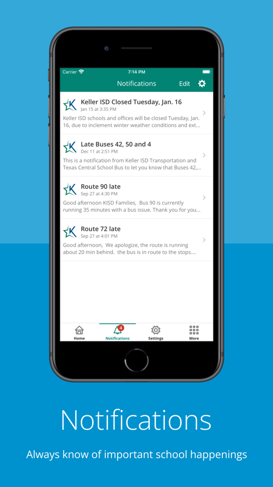 #4. Keller ISD (iOS) 由: Keller Independent School District