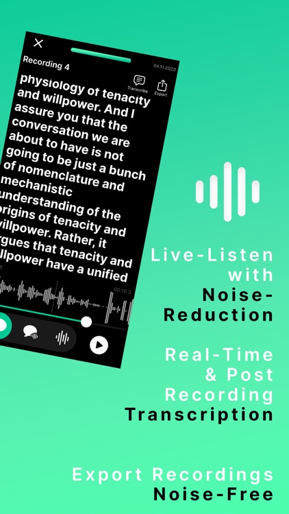 clir Voice AI Transcription screenshot-3