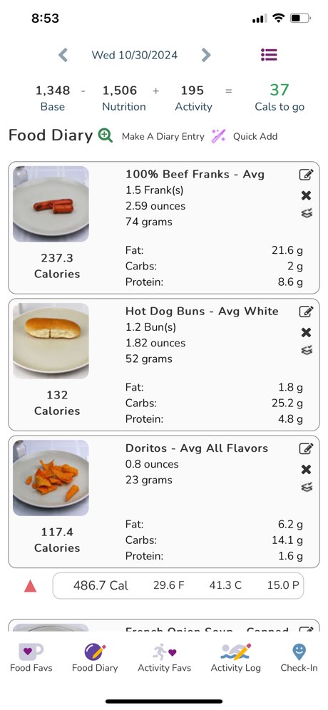 Figwee Calorie Counter screenshot 4