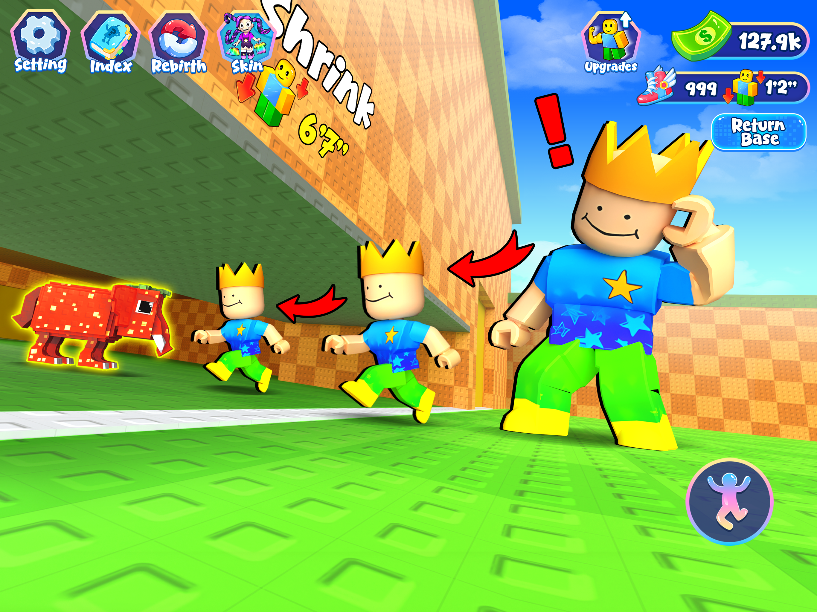 Meme Jump Run: Tiny