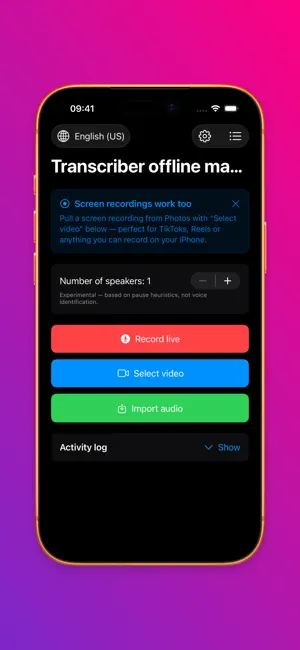 Tom: Transcribe Audio & Video screenshot 3