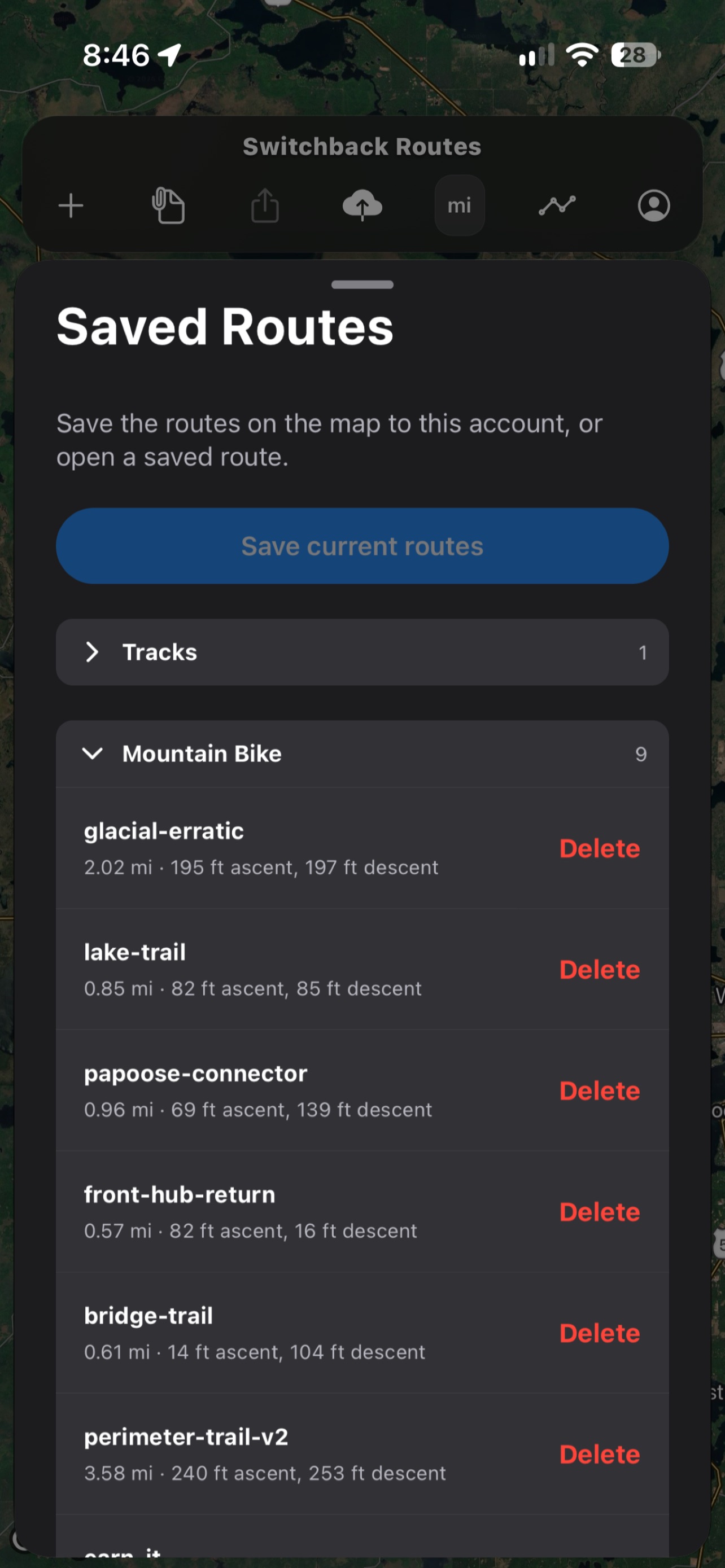 Screenshot 7 of Switchback Routes