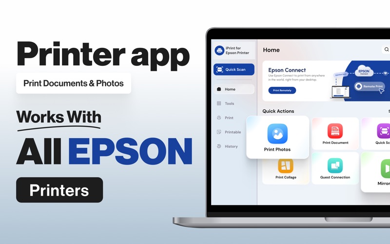 Screenshot #1 pour iPrint for Epson Printer