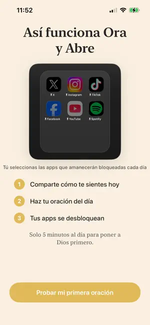 Ora y Abre screenshot 1