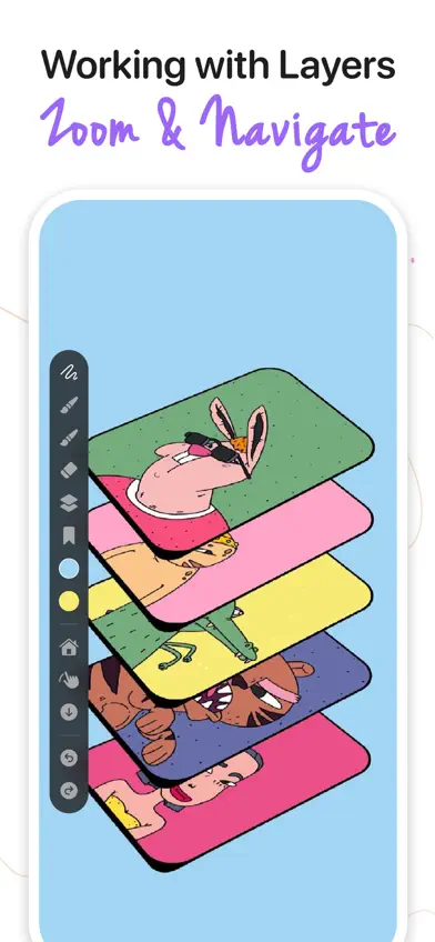 Endless Zoom Canvas - ZoomArt screenshot 3