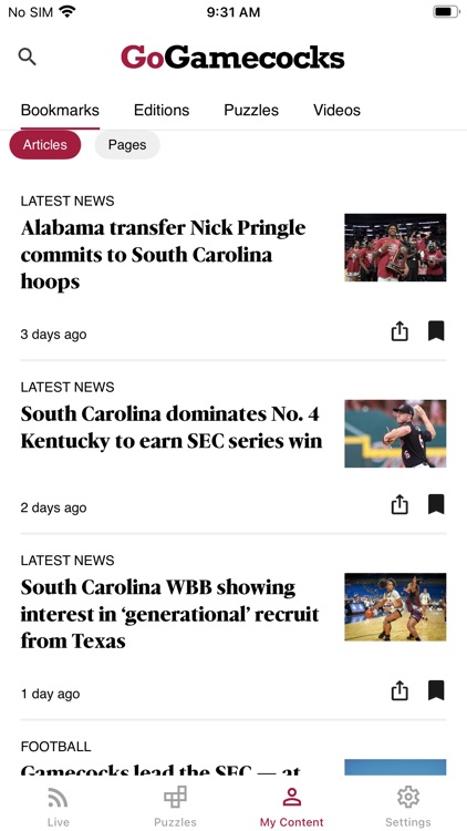 GoGamecocks screenshot-3