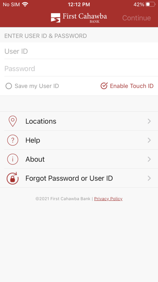 #1. First Cahawba Bank (iOS) Bởi: First Cahawba Bank