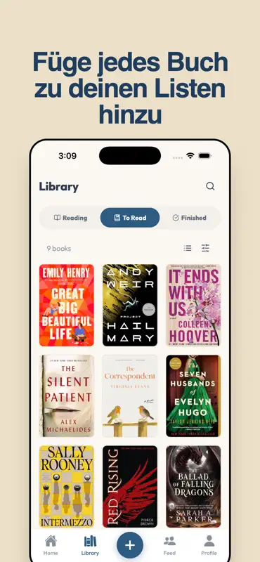 BookQuest: Lesetracker & Ziele screenshot 5 of 8