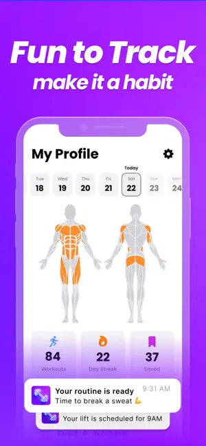 Gymdex: Workout & Gym Planner screenshot 4