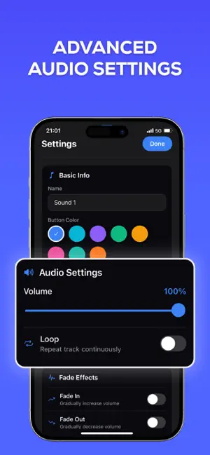 Sound Board - Audio Buttons iPhone screenshot 3