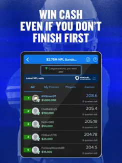 FanDuel Fantasy Sports iPad image 3