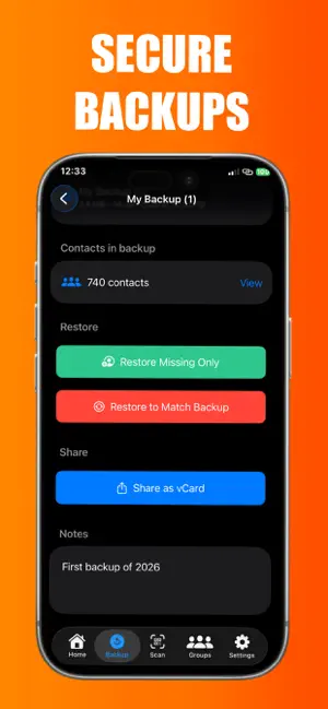 Contactable screenshot 3