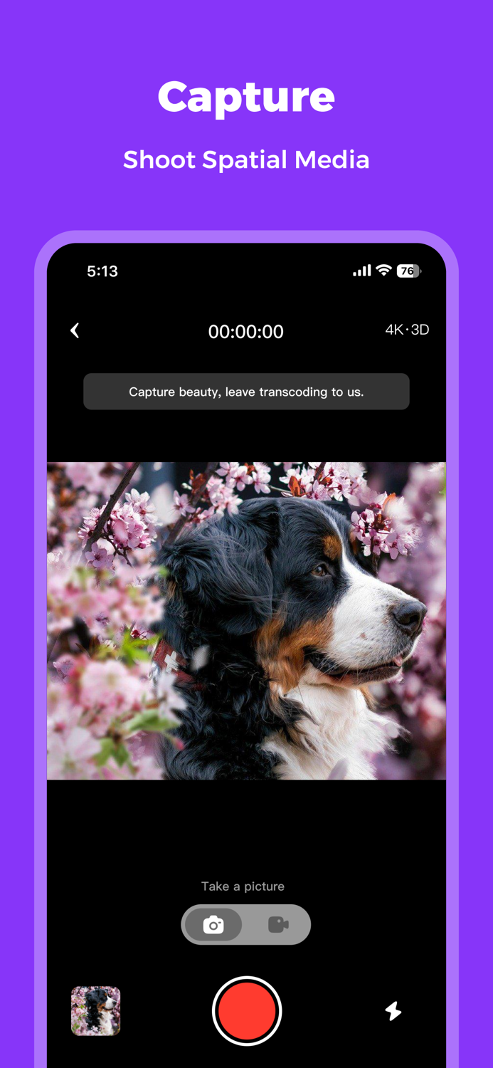 Spatial Video Cam - VPCamera