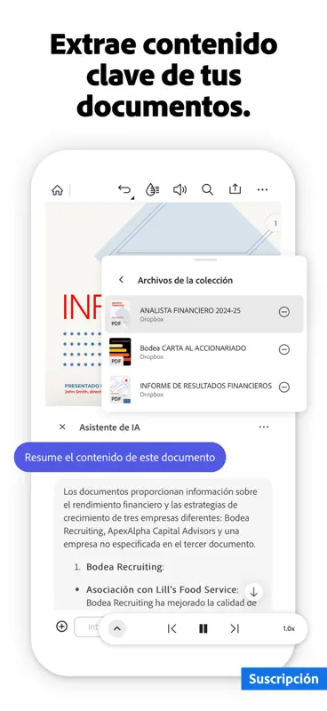 Acrobat Reader Convertidor PDF screenshot 4 of 10