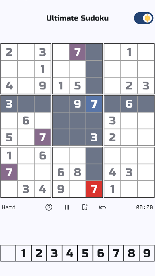 #7. Ultimate Sudoku (iOS) 由: Jong Hoon Kim