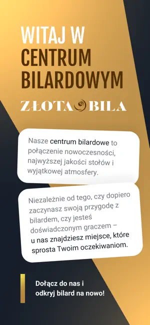 Zlota Bila - centrum bilardowe screenshot 1