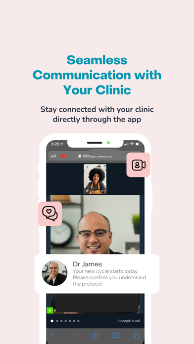 Embie Connected Fertility Care Screenshot
