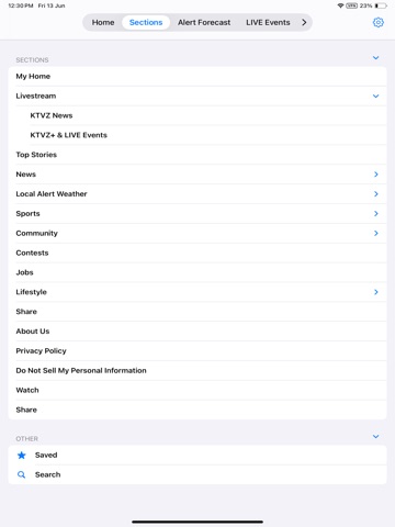 KTVZ 21 Bend, Central OR News iPad screenshot