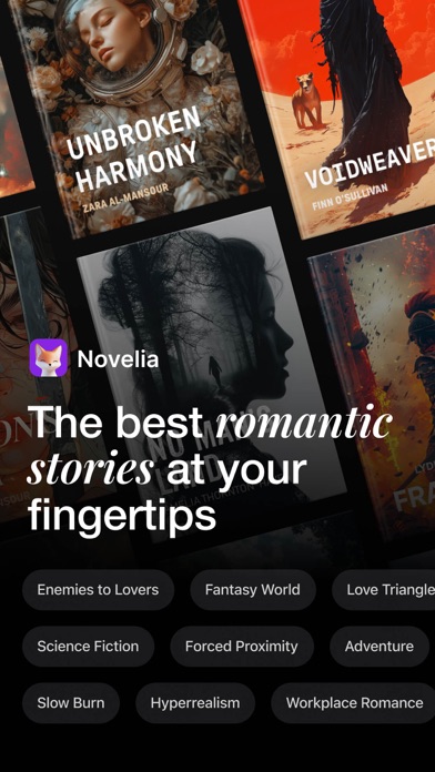 Novelia - Read Original Novels Screenshot