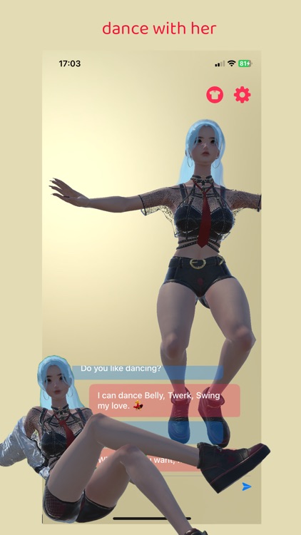 Traicy's Flirty AI Character