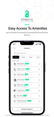Check-in+ iPhone screenshot