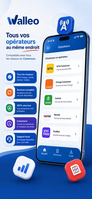Walleo: Crédit & Data Cameroun screenshot 4