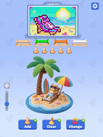 Knit Master 3D: wool sort game iPad screenshot