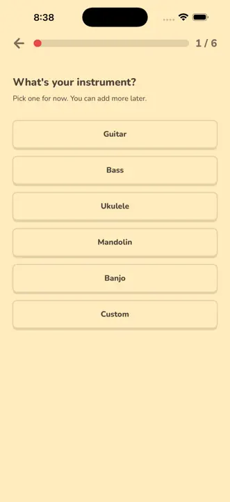 Fret Pro Guitar Notes Trainer: Screenshot 2 von 4