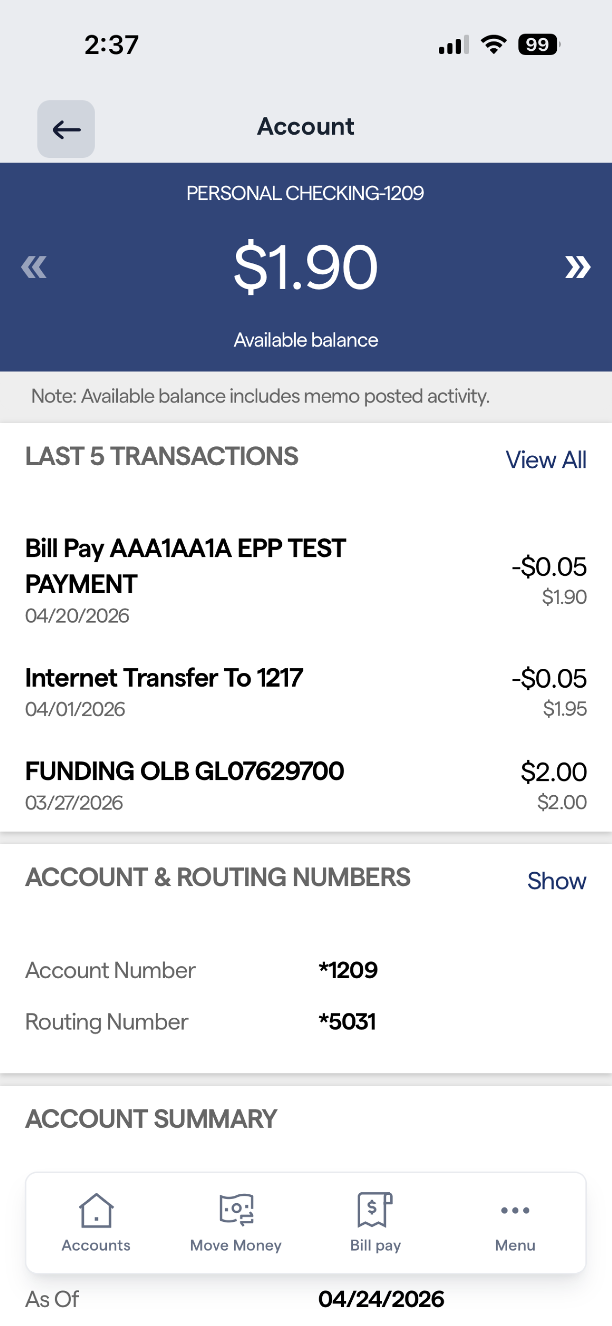 American Bank & Trust Co MB screenshot 3