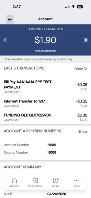 American Bank & Trust Co MB screenshot 3