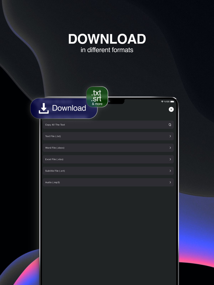 Speech to Text Transcribe AI