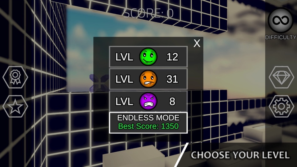 #4. Geometry Jump 3D (iOS) Podle: Damian Kupper