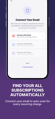 Substract: Track Subscriptions Screenshot 2 of 8
