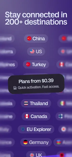 Global YO: eSIM+ & Travel Data screenshot 4